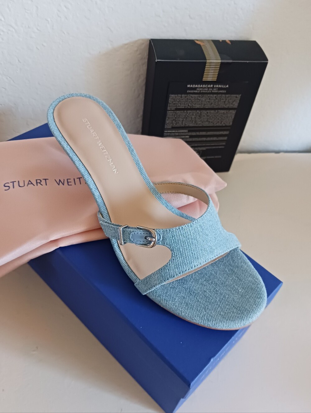 Stuart Weitzman Irene Slide Sandal